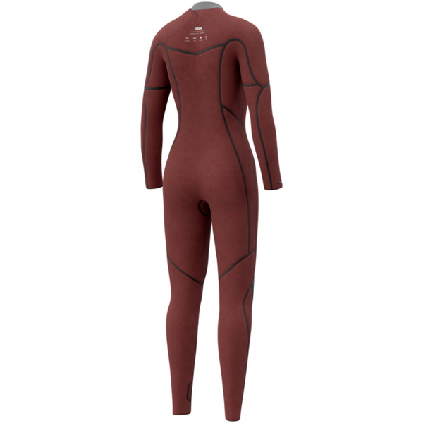 2026 Mystic Womens Jayde 5/3mm Double Chest Zip Wetsuit 35000.260001 - Black